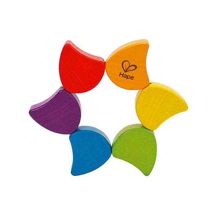 Sonajero Arcoiris de Madera Hape