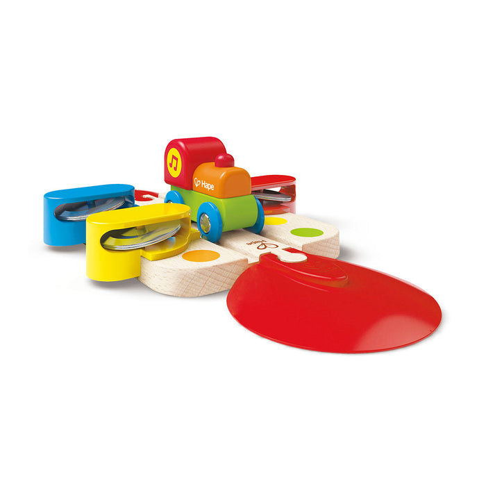 Hape Musical Toy Tambourine Track