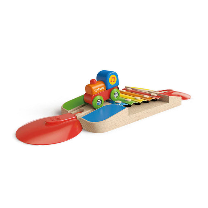 Hape Xylophone Melodic Train and Track Toy Musical Instrument
