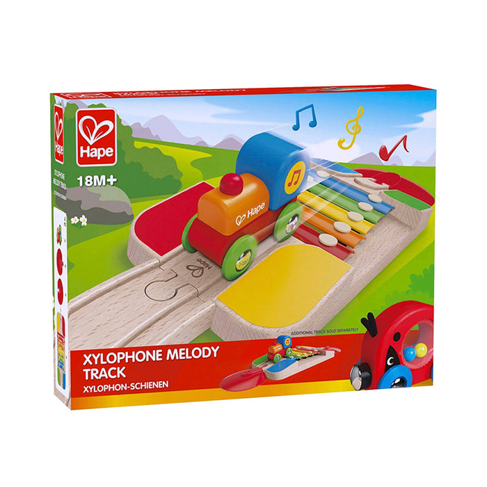 Hape Xylophone Melodic Train and Track Toy Musical Instrument