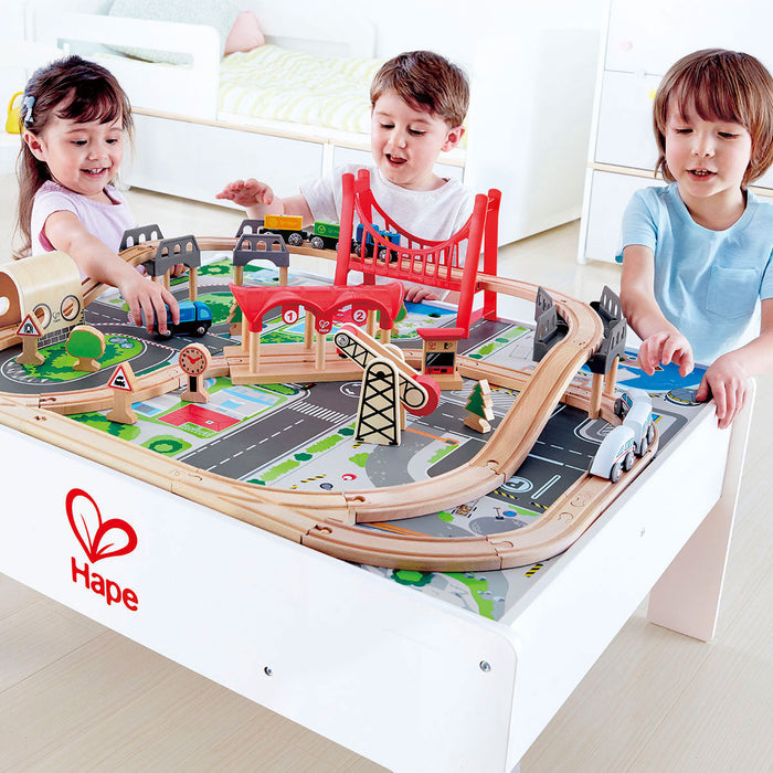 Mesa de Juego para Trenes Reversible Hape