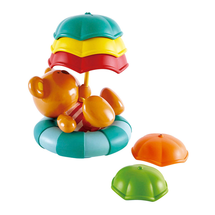 Hape Bear Stacking Umbrella Bath Toy Bear