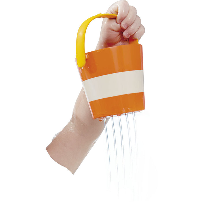 Juego de Baldes Alegres Hape Juguete para el Baño