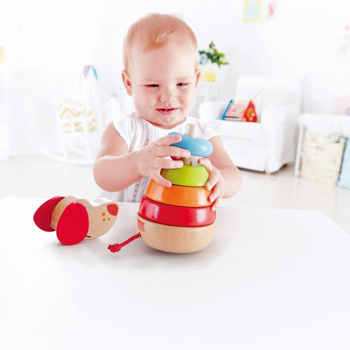 Hape Stacking Pepe Wood Toy
