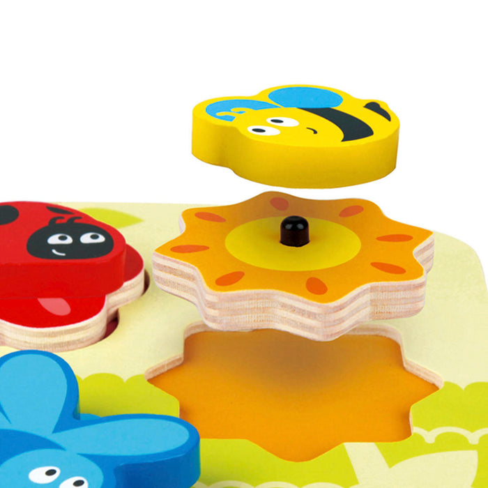 Rompecabezas Dinámico de Insectos Hape