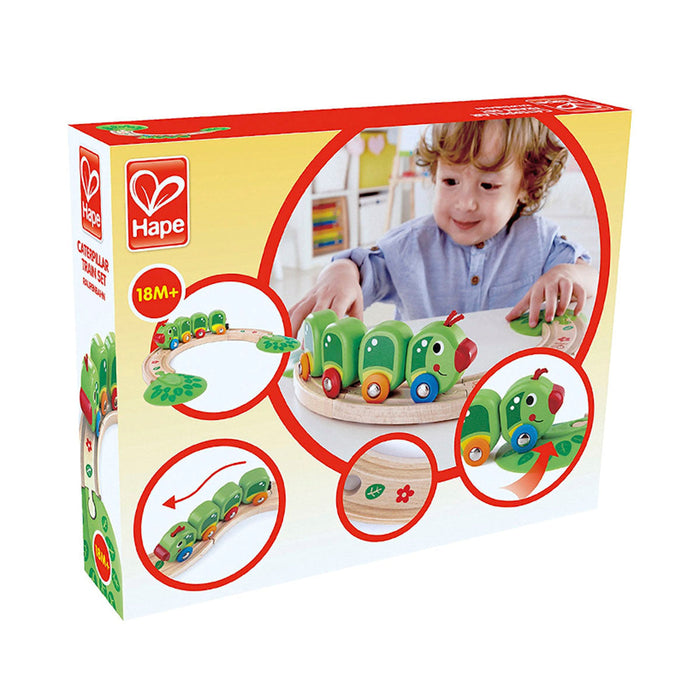 Tren de Oruga y Vías de Juguete Hape