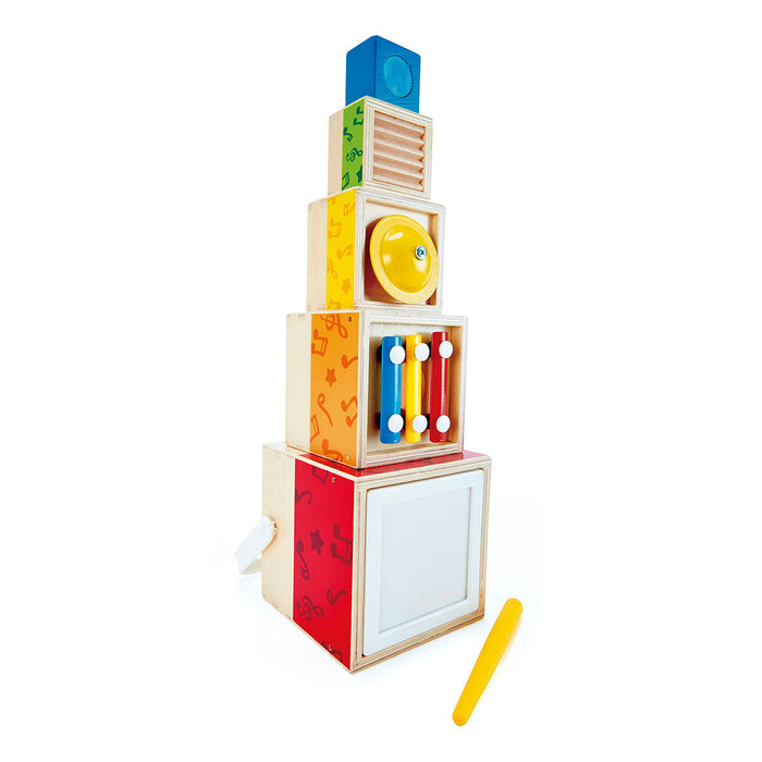 Set de Música Apilable Hape Instrumentos de Juguete