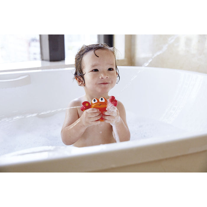 Hape Rocky Beach Friends Water Squirter Bath Toy