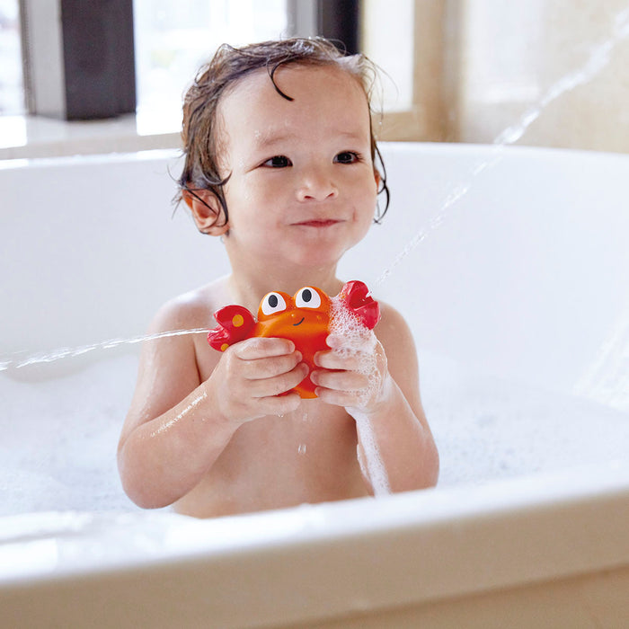 Hape Rocky Beach Friends Water Squirter Bath Toy