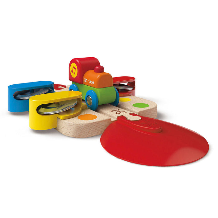 Hape Interactive Rainbow Puzzle Train Track Educational Toy