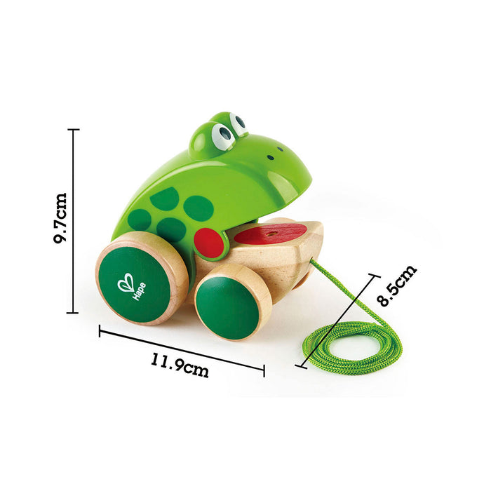 Hape Frog Pull Toy
