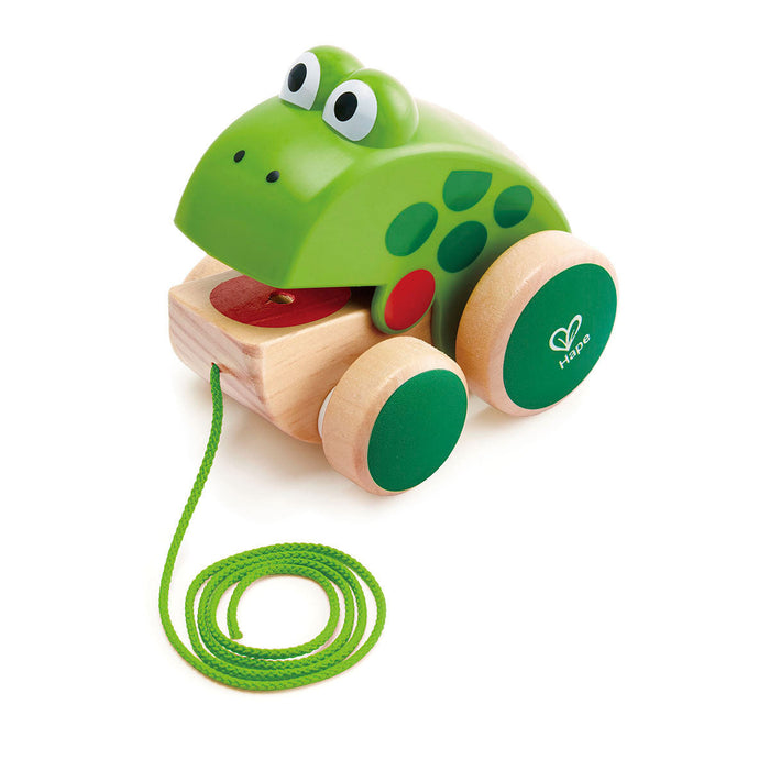 Hape Frog Pull Toy