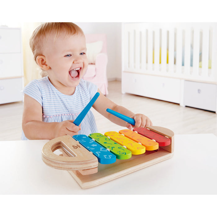 Hape Rainbow Xylophone Toy Musical Instrument