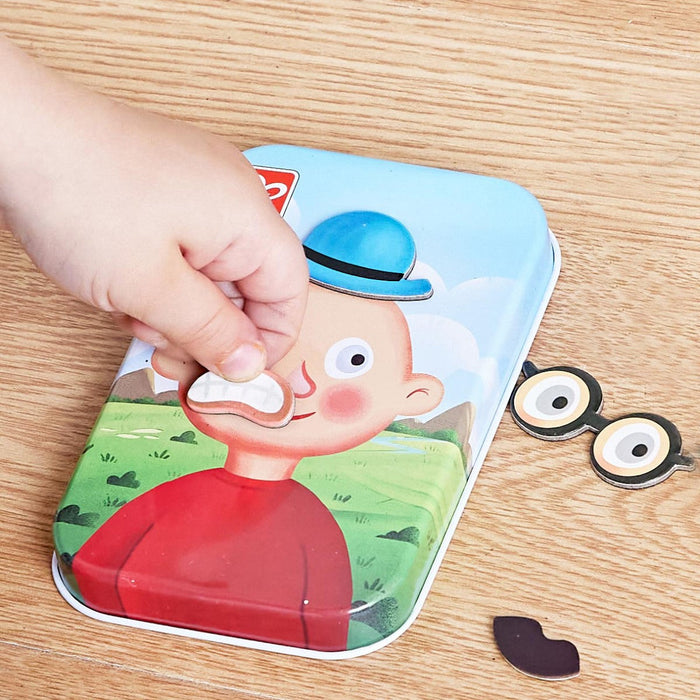 Juego Magnético Funny Face Hape