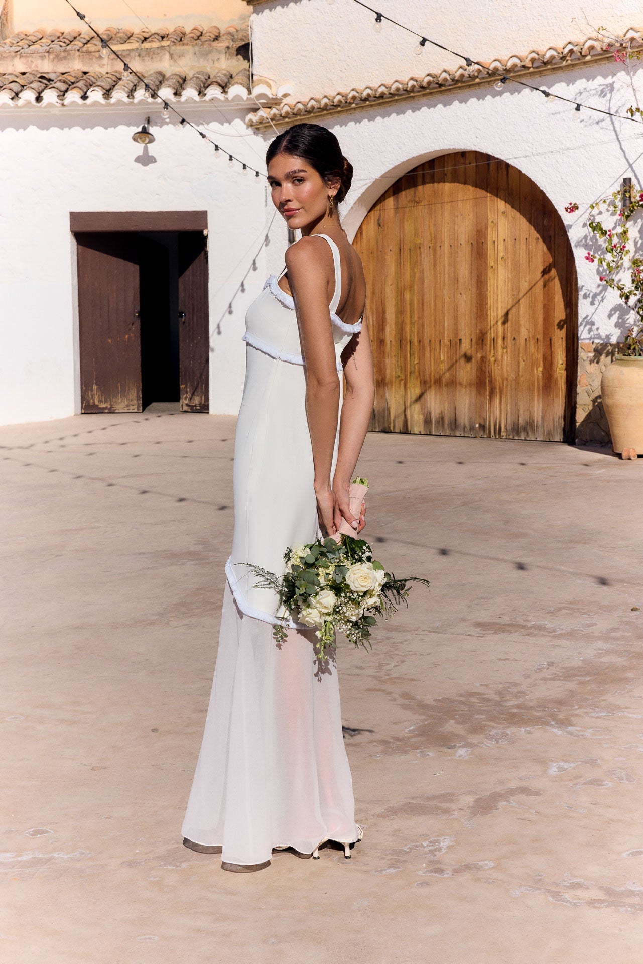 Loren Dress Ivory