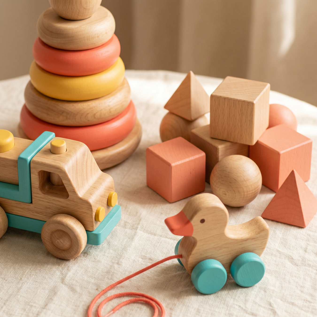 Juguetes de madera